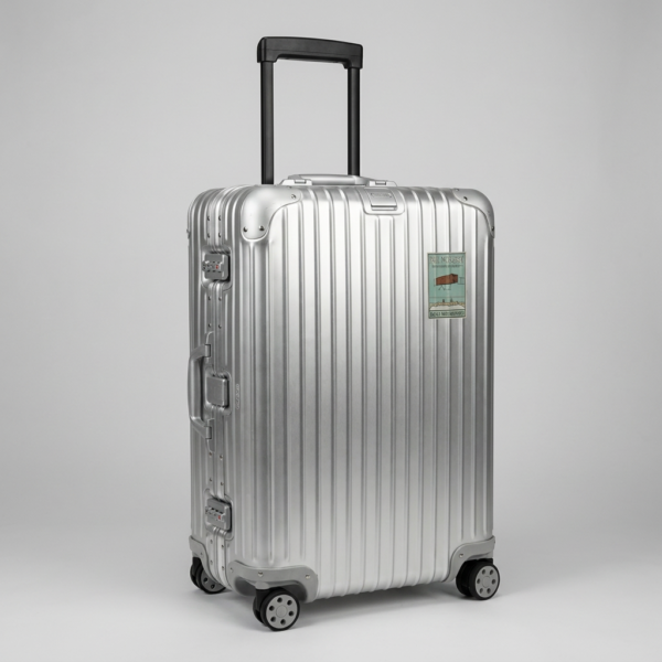 รับจำนำกระเป๋าเดินทาง Rimowa ทุกรุ่น ให้ราคาจำนำริโมว่าสูงที่สุด ปลอดภัย ได้เงินทันที มีสาขาทั่วกรุงเทพ 2 กระเป๋า Rimowa สีเงิน ตัวอย่างสำหรับการประเมินในร้านรับจำนำ